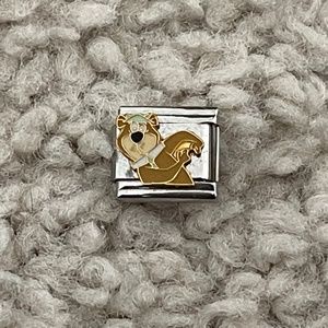 Casa Dor'o Yogi Bear Italian Charm Bracelet